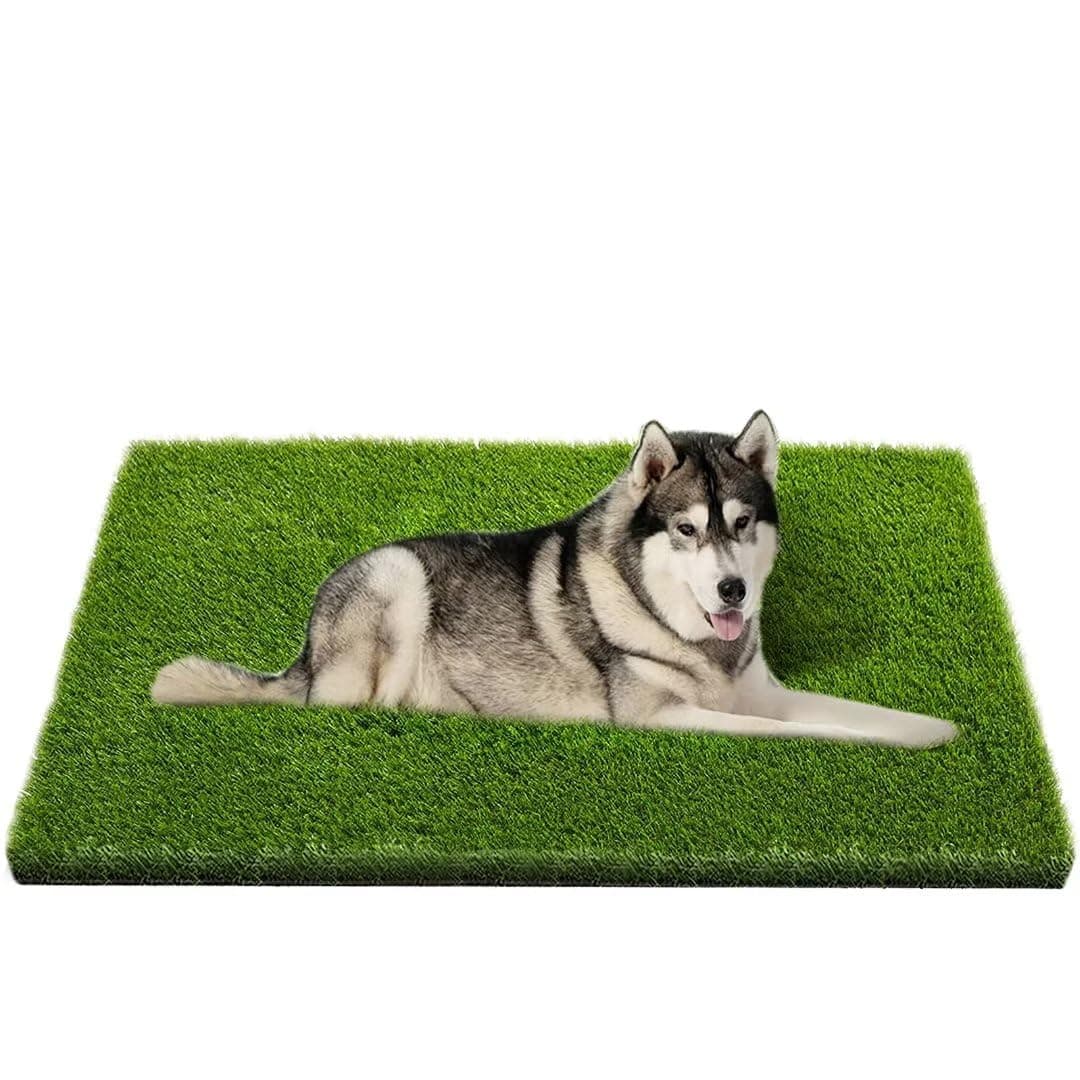 Artificial Grass, Professional Dog Grass Mat, Potty Training Rug and Replacement Artificial Grass Turf, Large Turf Outdoor Rug Patio Lawn Decoration, Easy to Clean with Drainage Holes…