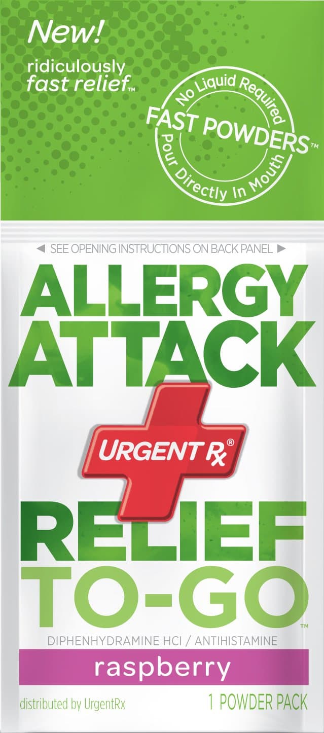 Allergy Attack Relief to Go Powder, 12 Count