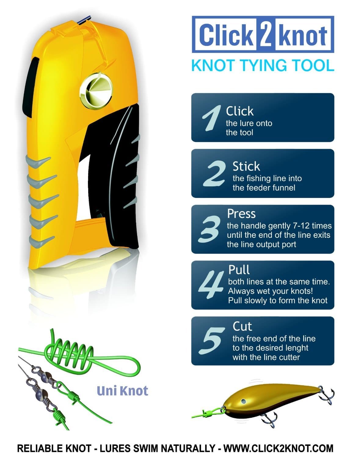 Click2knot Knot Tying Tool