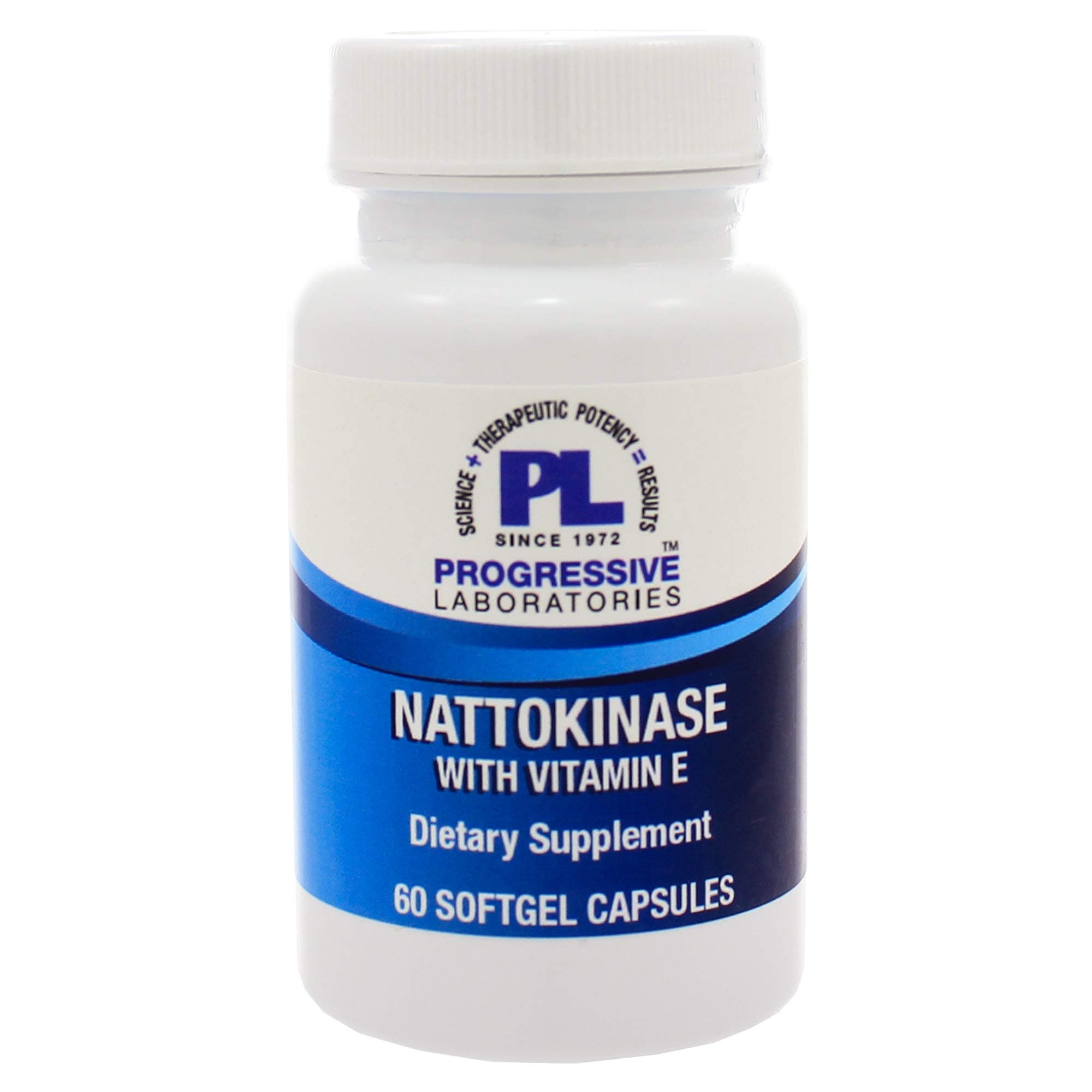 Progressive Laboratories Nattokinase Plus Supplement, 60 Count