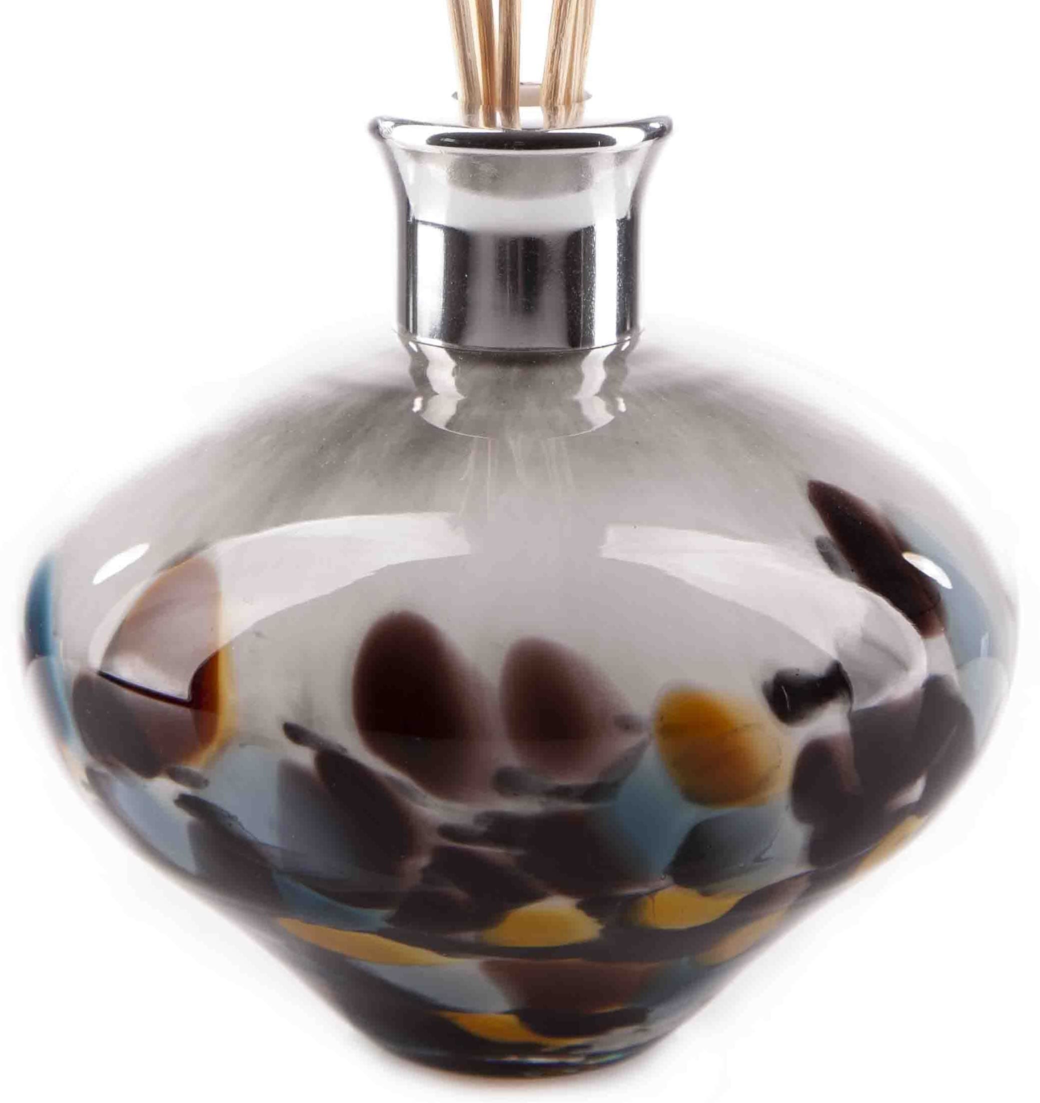 Amelia Art Glass Oval Reed Diffuser - Blue Dynasty, Medium, JNS_474319