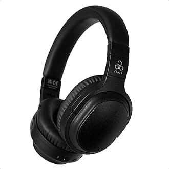 Final UX3000 Bluetooth Wireless Headphones, Hi-Fi Sound Quality, Hybrid Noise Cancelling, Maximum 35 Hours Music Playback, aptX Low Latency, Multipoint Connection, Designed in Japan