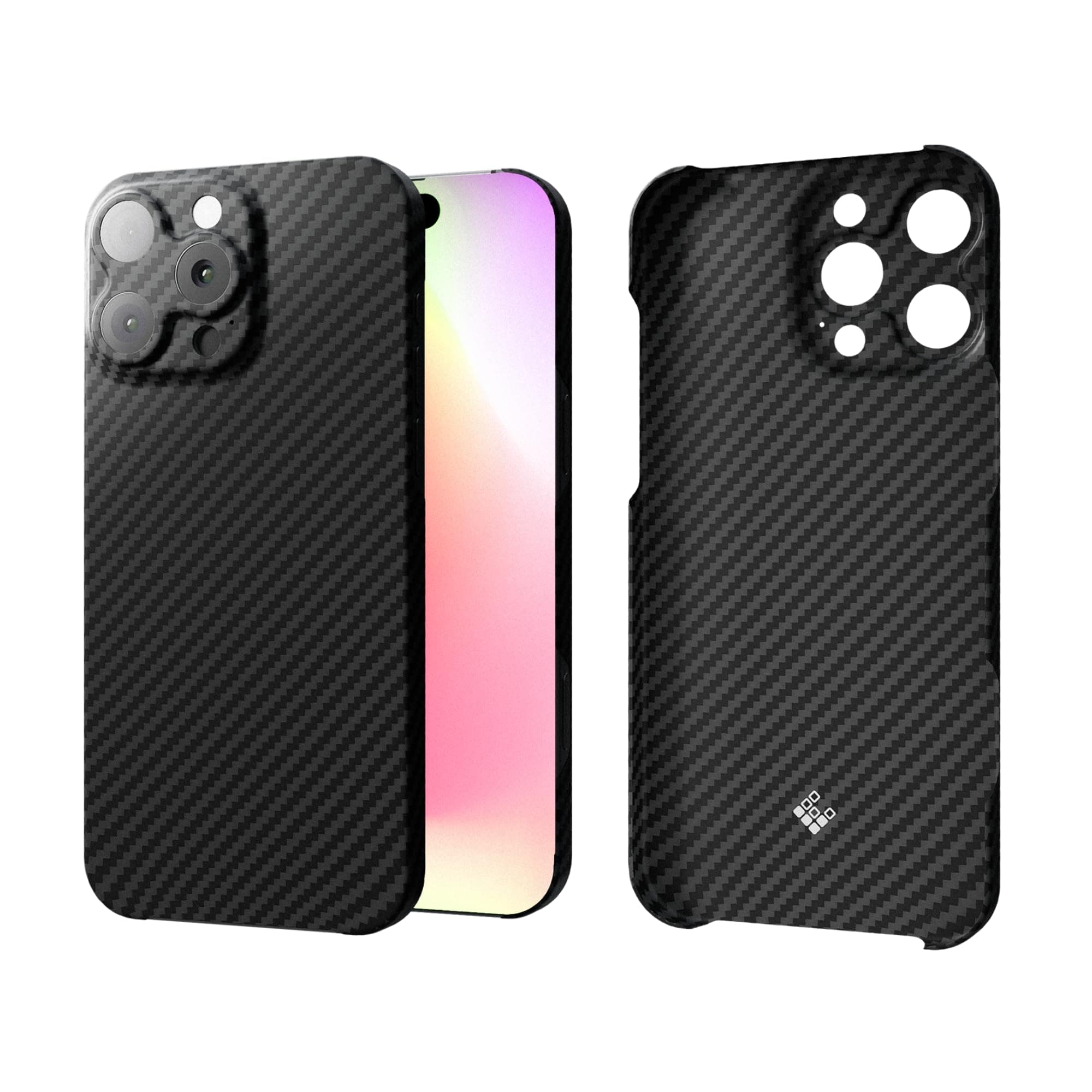 Latercase | Compatible with iPhone 16 Pro Max | Classic | Durable iPhone 16 Pro Max Phone Case | 0.6mm Thin Aramid Fiber, 10 Grams, Precision Lasercut, Full Camera Protection, Nonslip Matte Finish