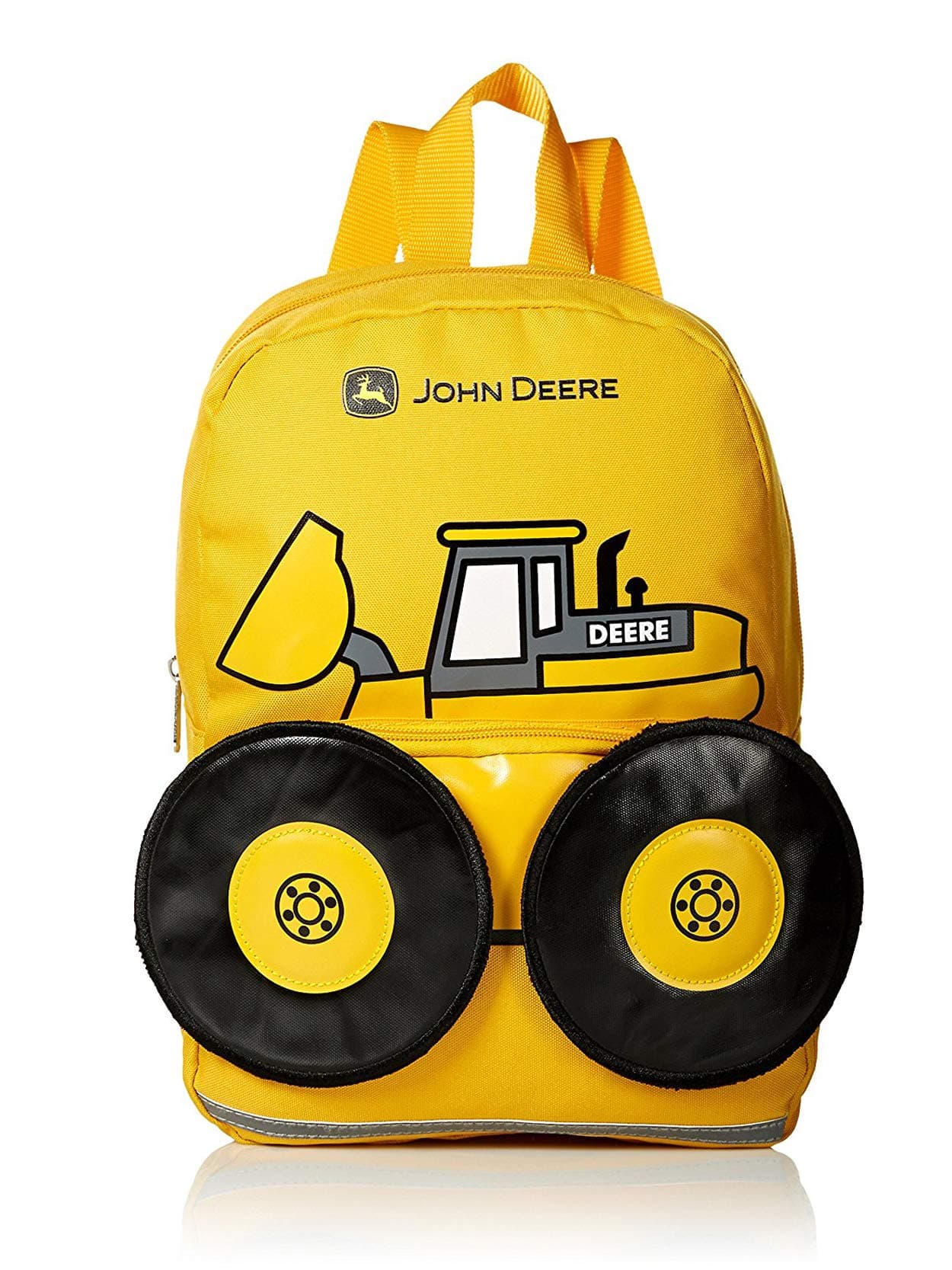 John DeereBoys' Tractor Toddler Backpack (13", Yellow)