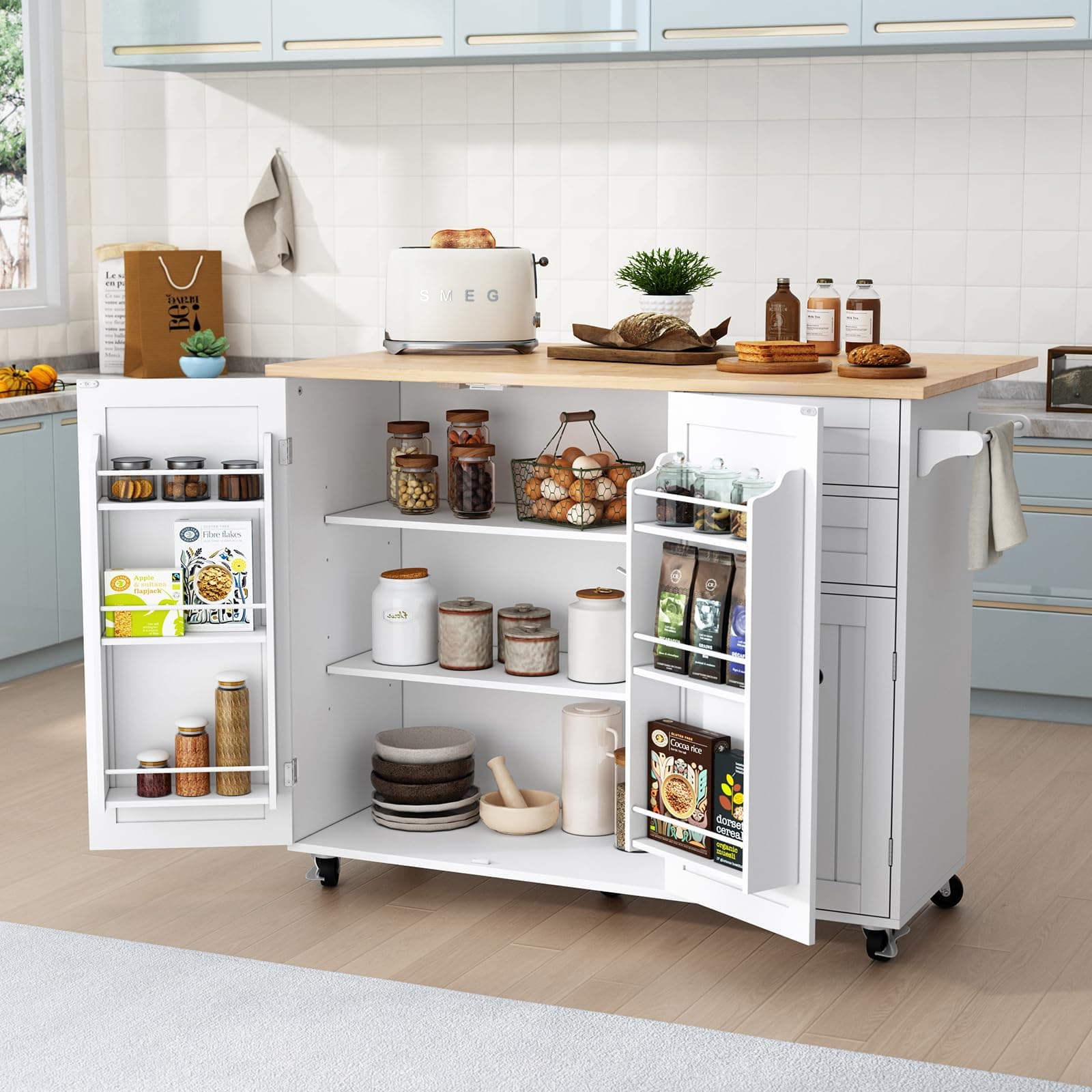 HLR Storage Kitchen Island