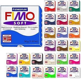 Steadtler Fimo Soft Starter Pack 12 x 57 g Multicolour Blocks