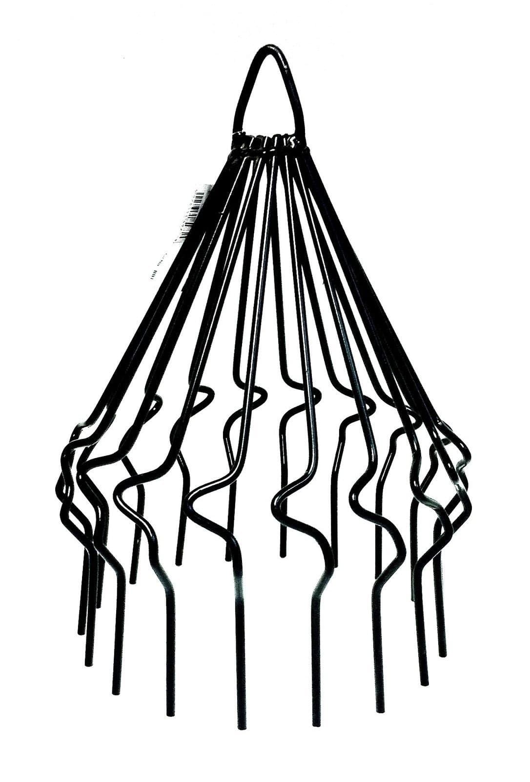 Round Tower Black Pointed Chimney Bird Cage Guard Prevent Birds Pointed Fire Black Crows Cowl