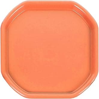 Easy Shopping® COLOUR LARGE/SMALL PLASTIC MIXING TRAY SAND WATER PLAY_BUILDER EQUIMENT Toy Sand Pool Pit Water Game Garden Beach MADE IN UK (Orange, Small)