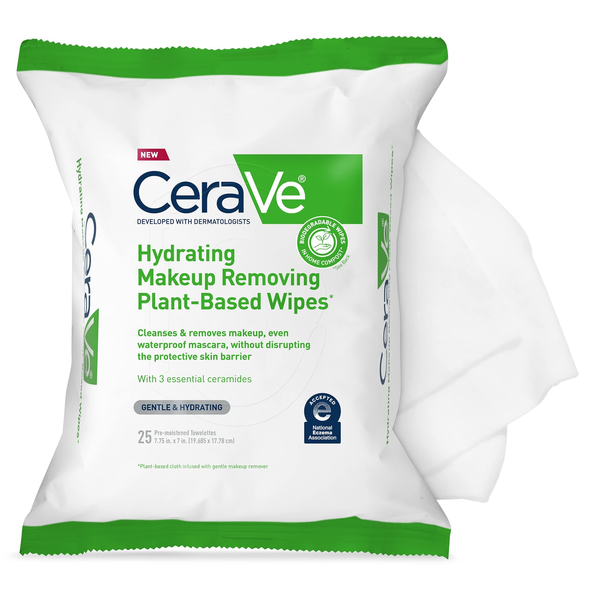 Hydrating Makeup Removing Plant Based wipes