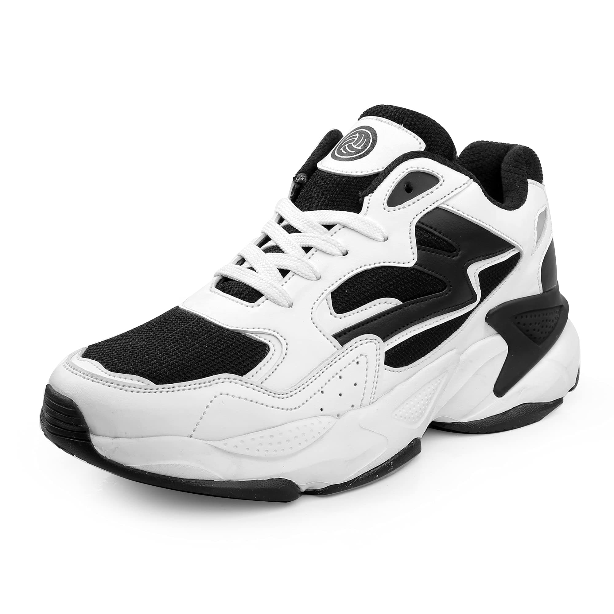 Men Lace Up Running Shoes