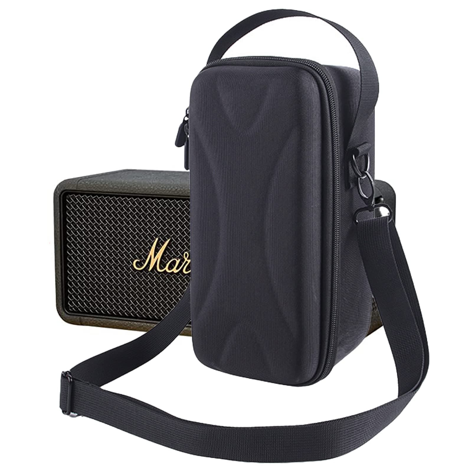 Sponsored Ad – Case Bag for Marshall Middleton Bluetooth Wireless Portable Speaker,Middleton Hard EVA Carrying Case Shoulder Bag w/Extra Mesh Pocket for Cable and Accessories(Black + Gray)