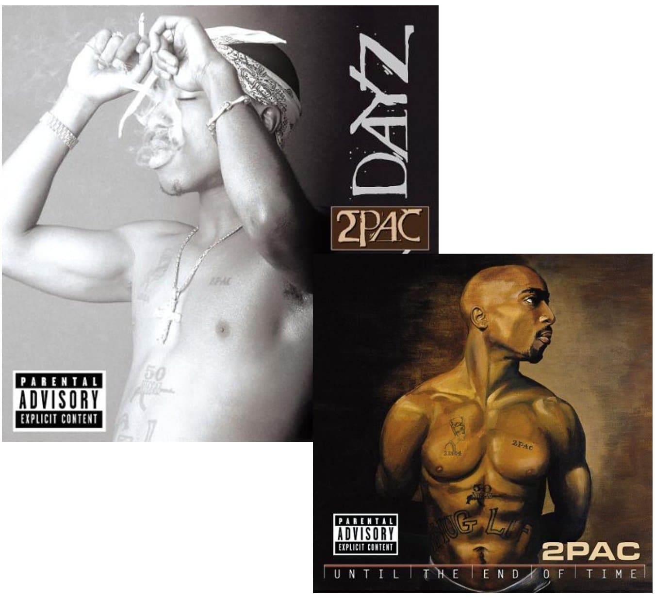 Better Dayz - Until The End Of Time - 2Pac - 2 CD Album Bundling
