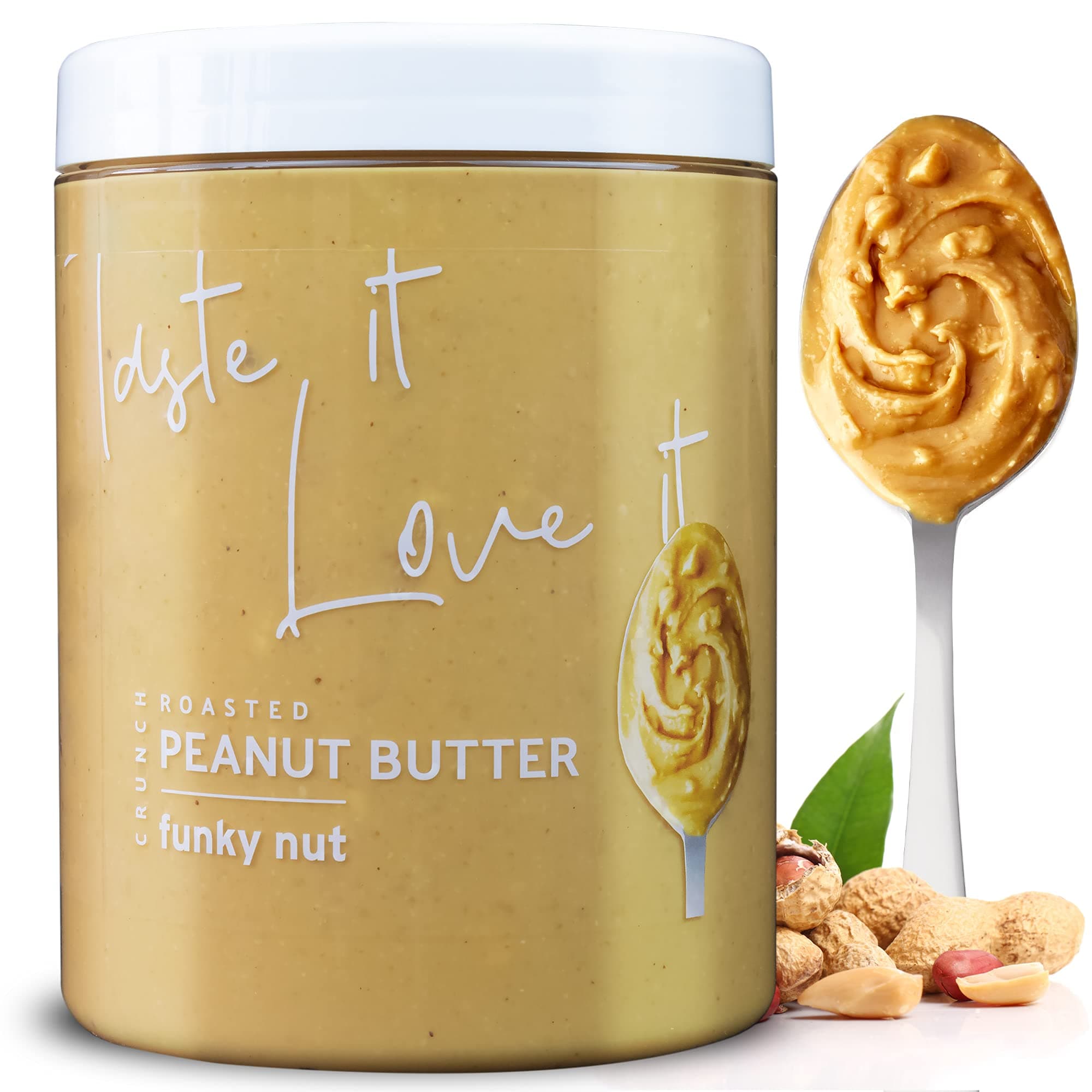 Funky Nut Natural Peanut Butter - Crunchy