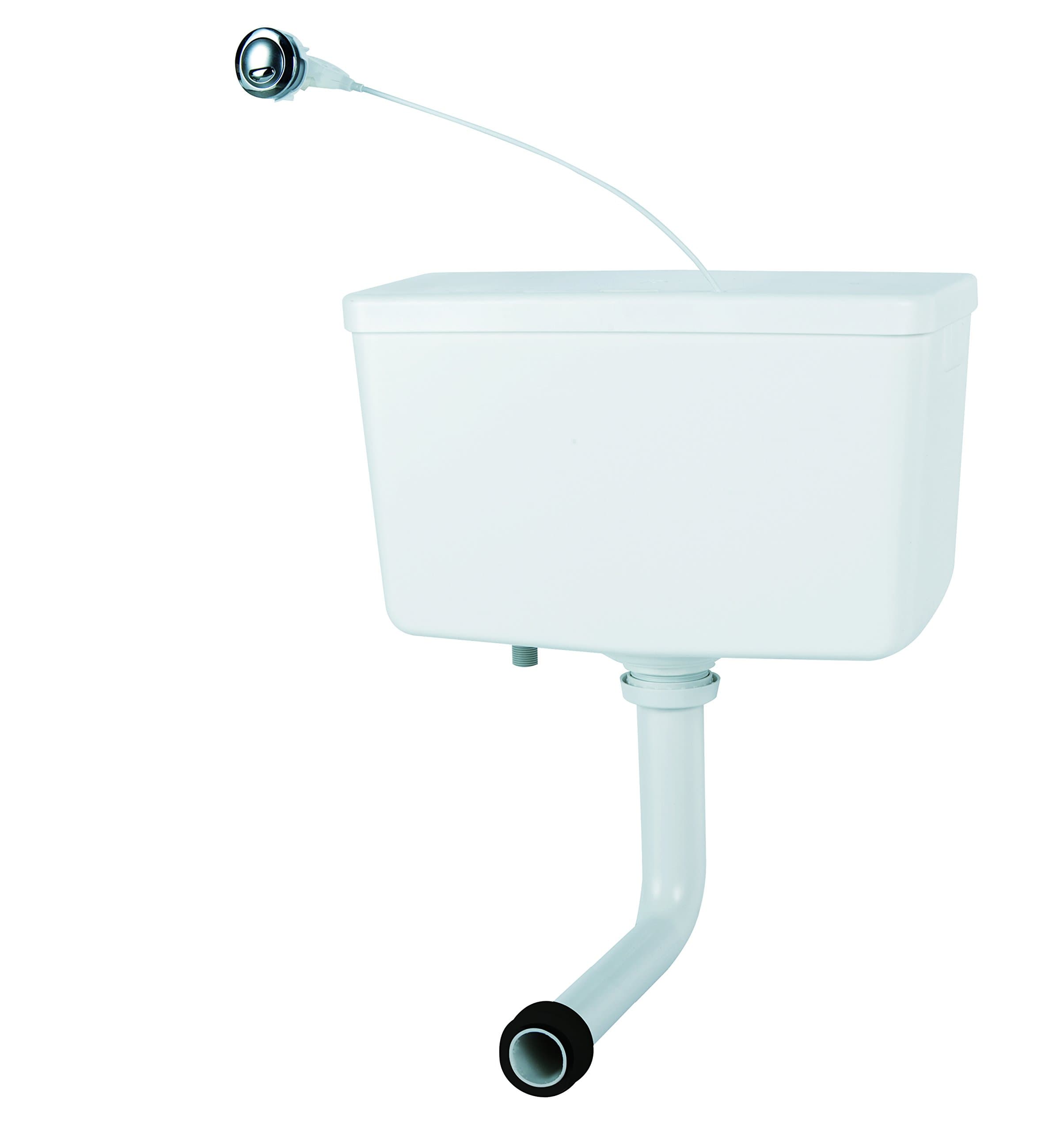 Siamp Trueflow Concealed Back to Wall Hidden Dual Flush Cistern and Push Button 31014718 by True Flow