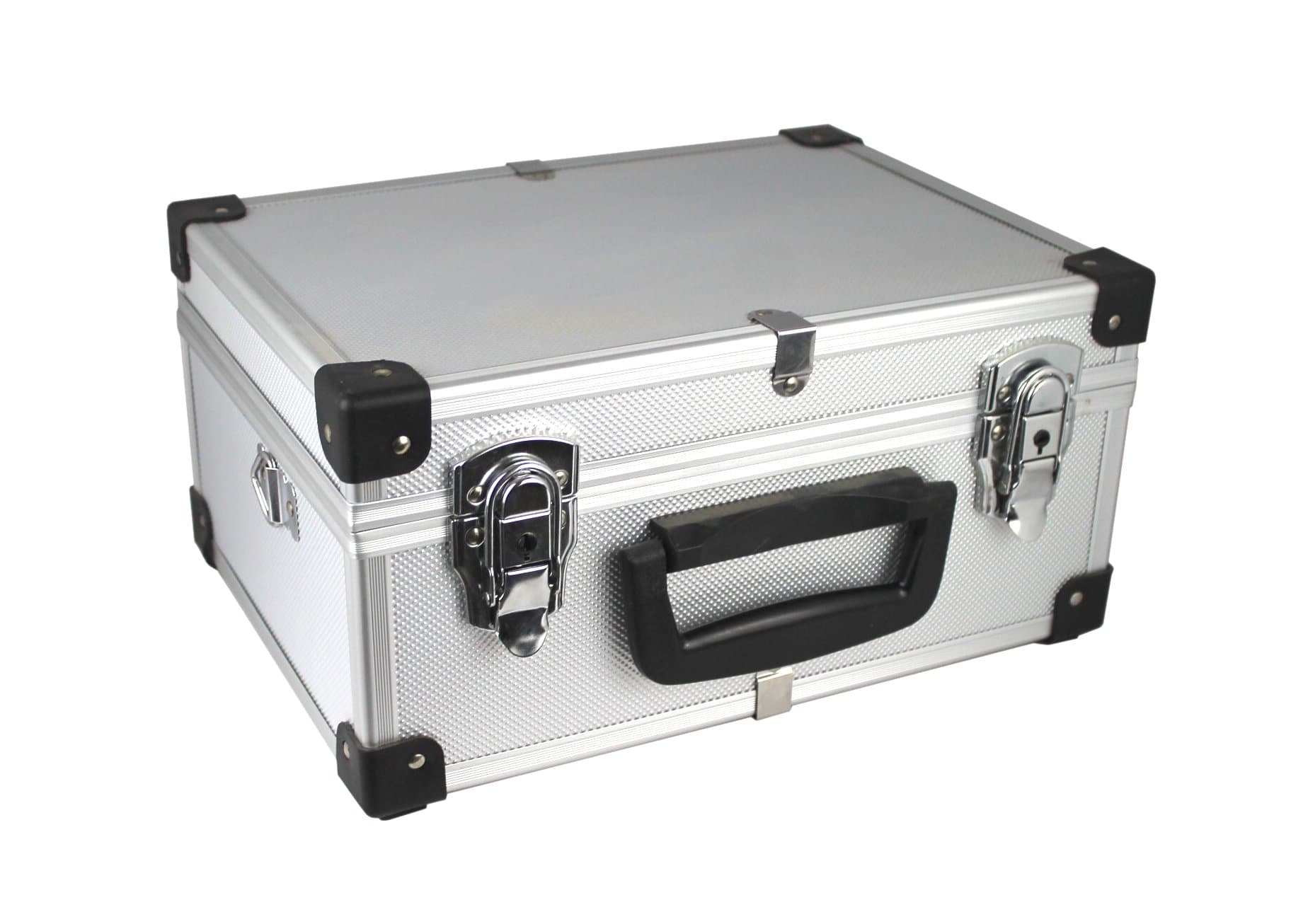 Kscase Multi Tool Case Aluminium Case Tool Box Tool Case Empty L x W x H 320X230X155 mm, silver
