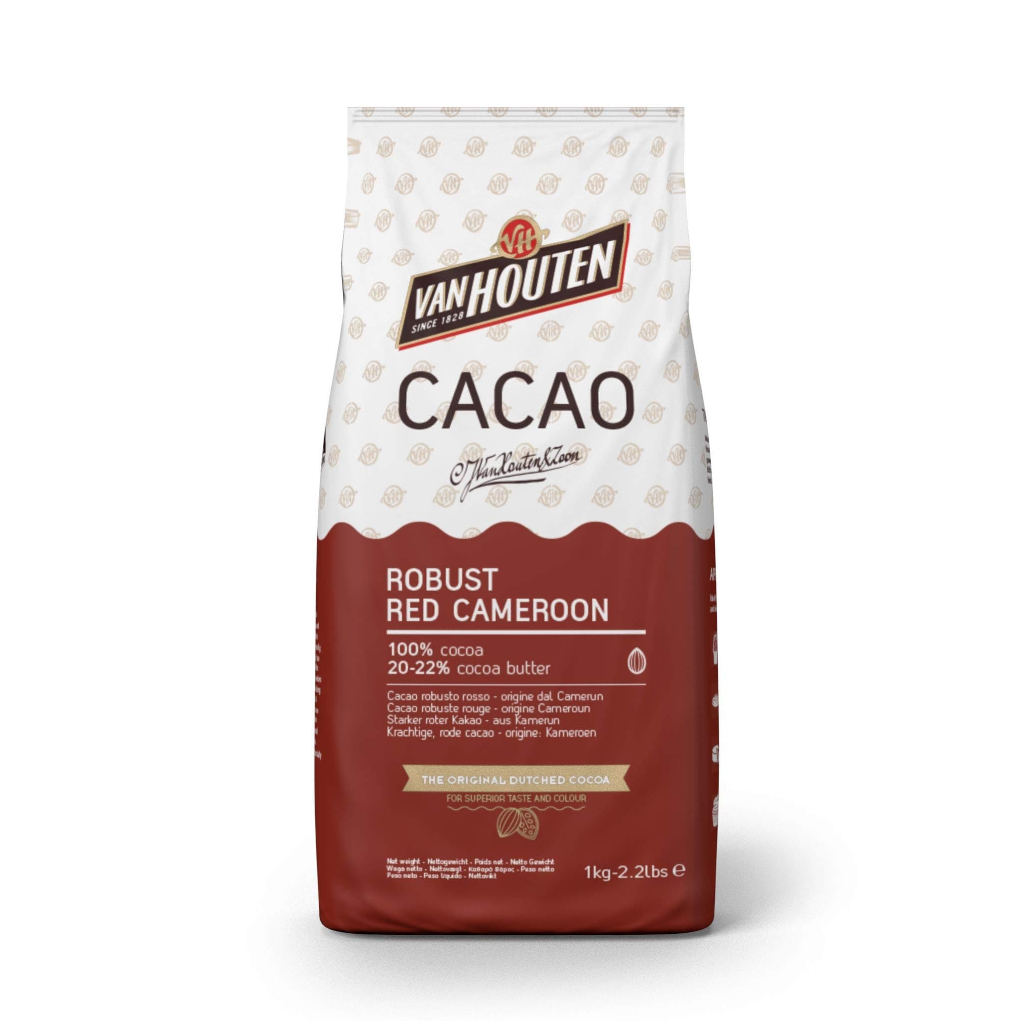 Van Houten; Robust Red Cameroon Cocoa Powder