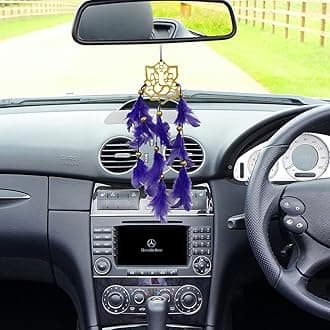 Dream Catcher Dashboard Hanging for Car, Decorative Showpiece for Decoration, for Good Vibes, Postive Energy & Protection - Small/Mini 3 Inch (Ganesha 5)