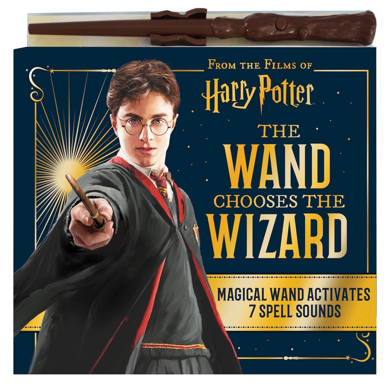 The Wand Chooses the Wizard: Book and Wand Set