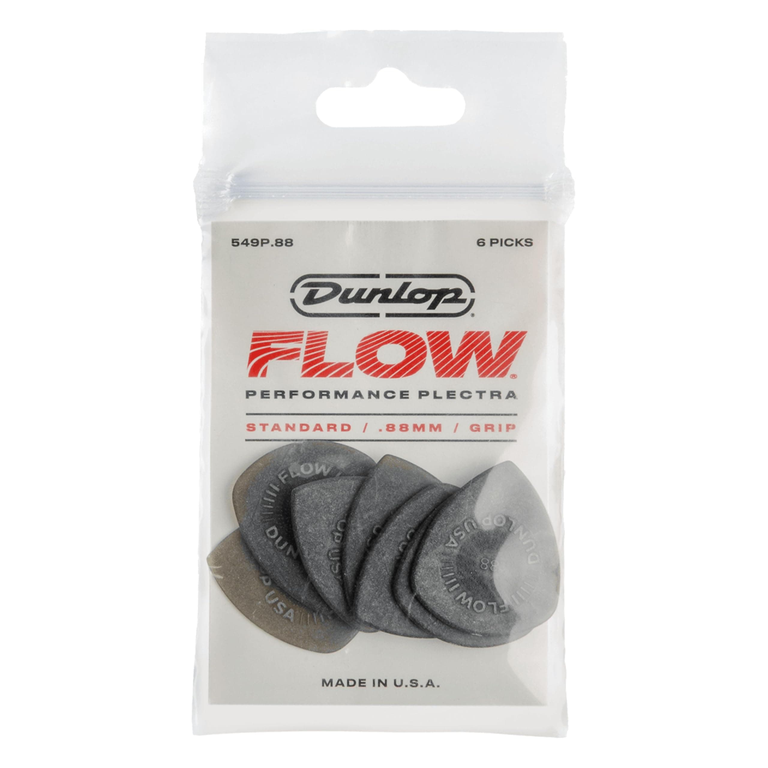 Flow® Standard Pick .88MM - 6 Pack