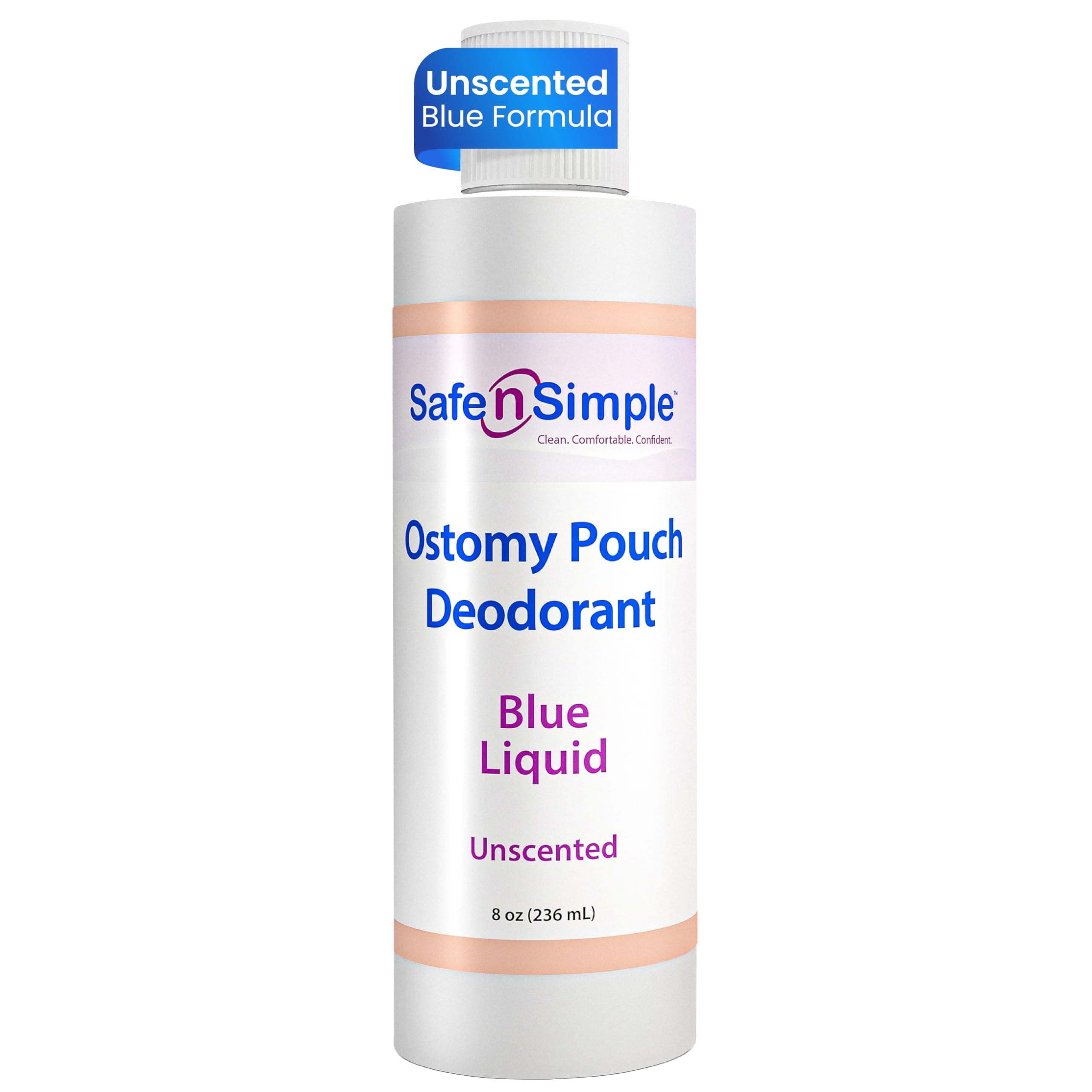 Safe n' Simple Ostomy Pouch Deodorant 8 Fluid Ounce