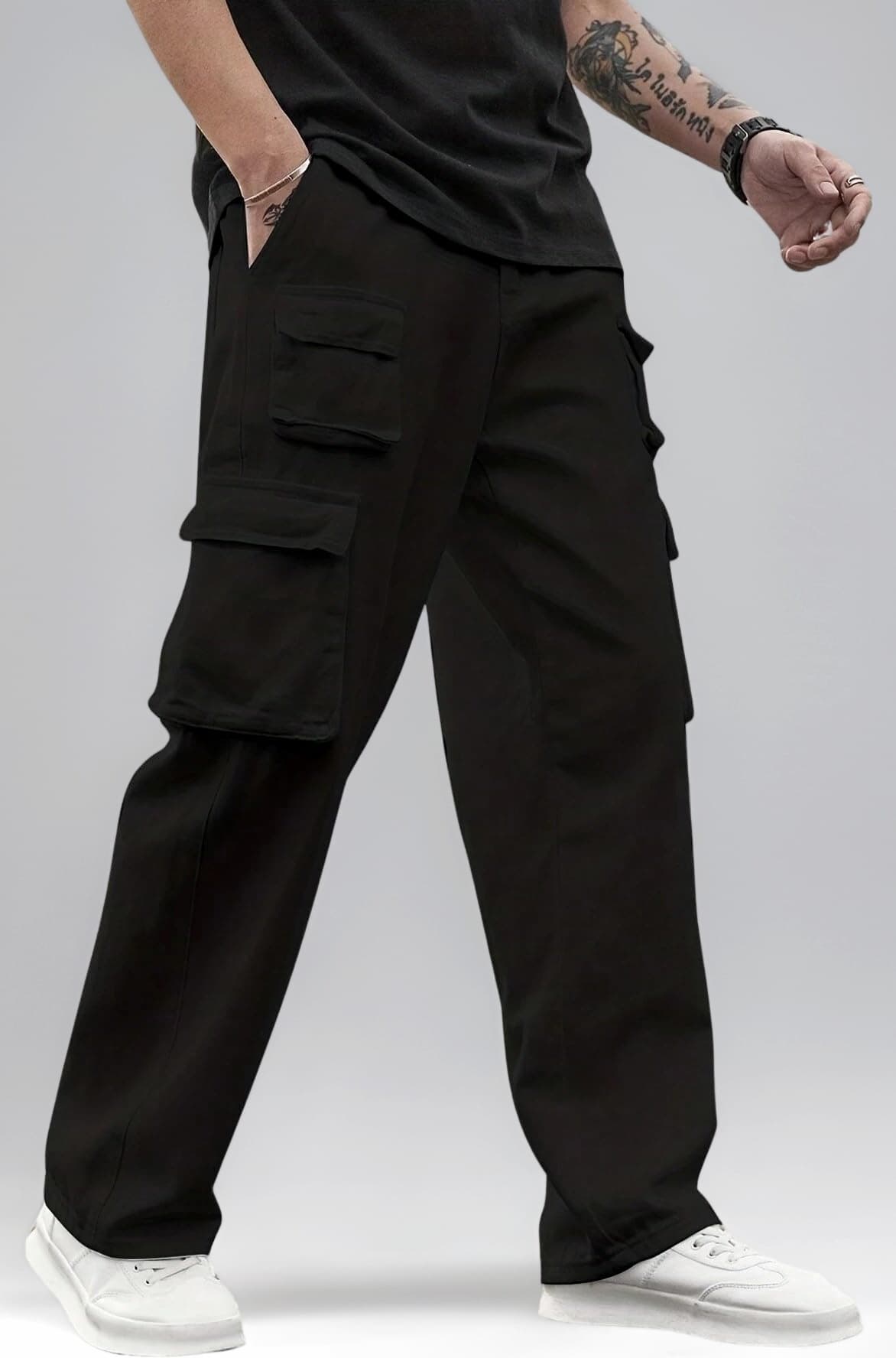 Cargo for Men || Cotton Cargo Pant || Drawstring Waist Pant (Also Available in Plus Sizes) (38-41)