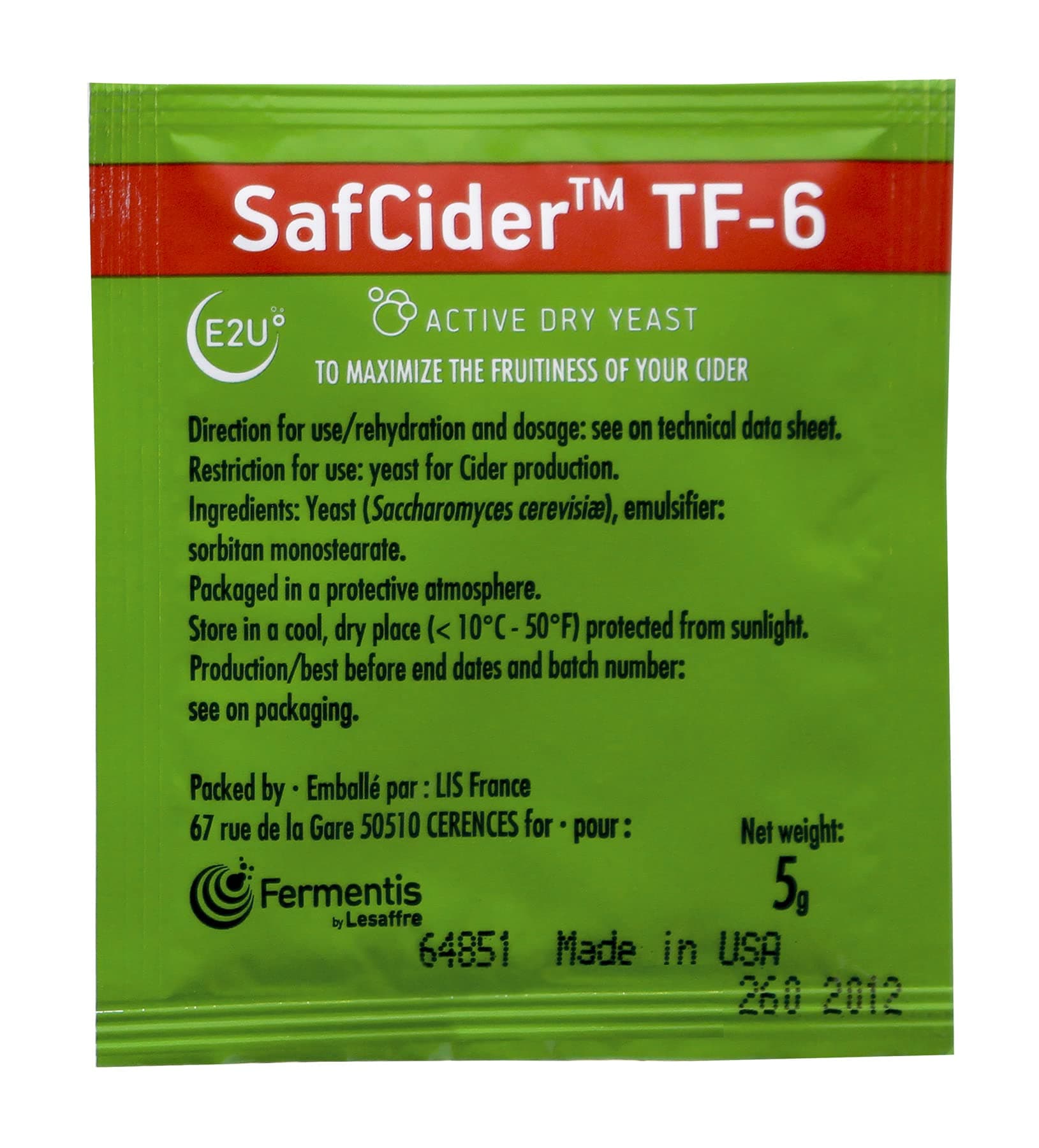 SafCider™ TF-6 (5g)