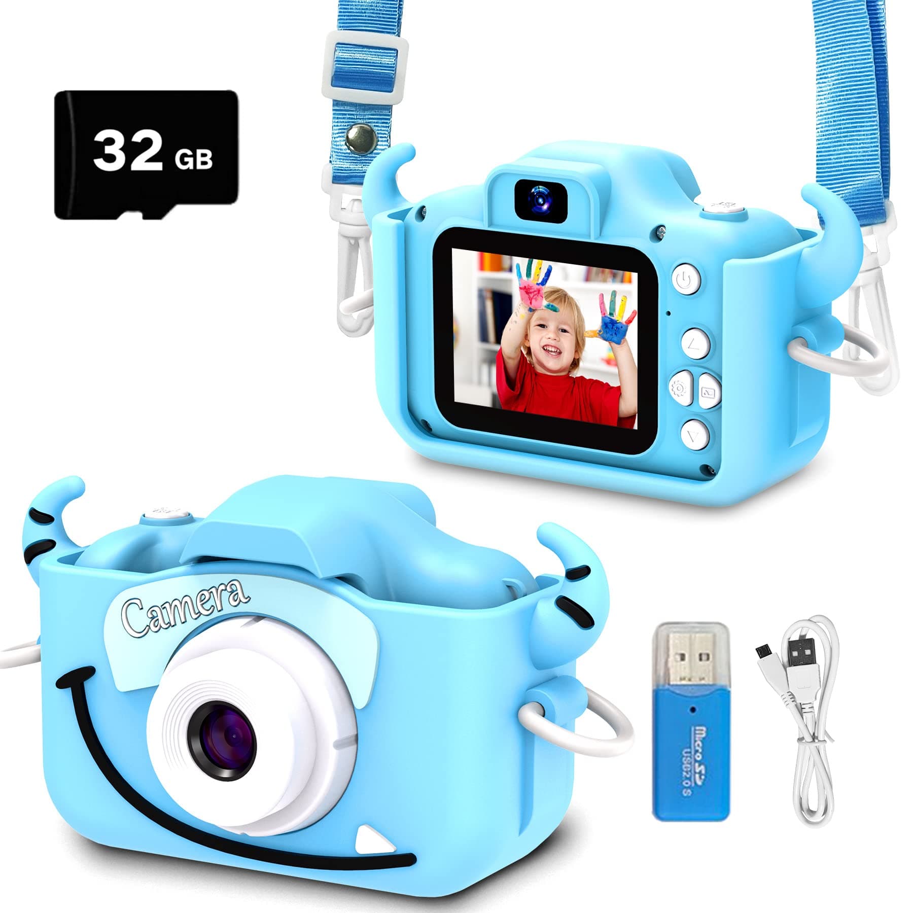 Kids Camera NJ-Dark Blue