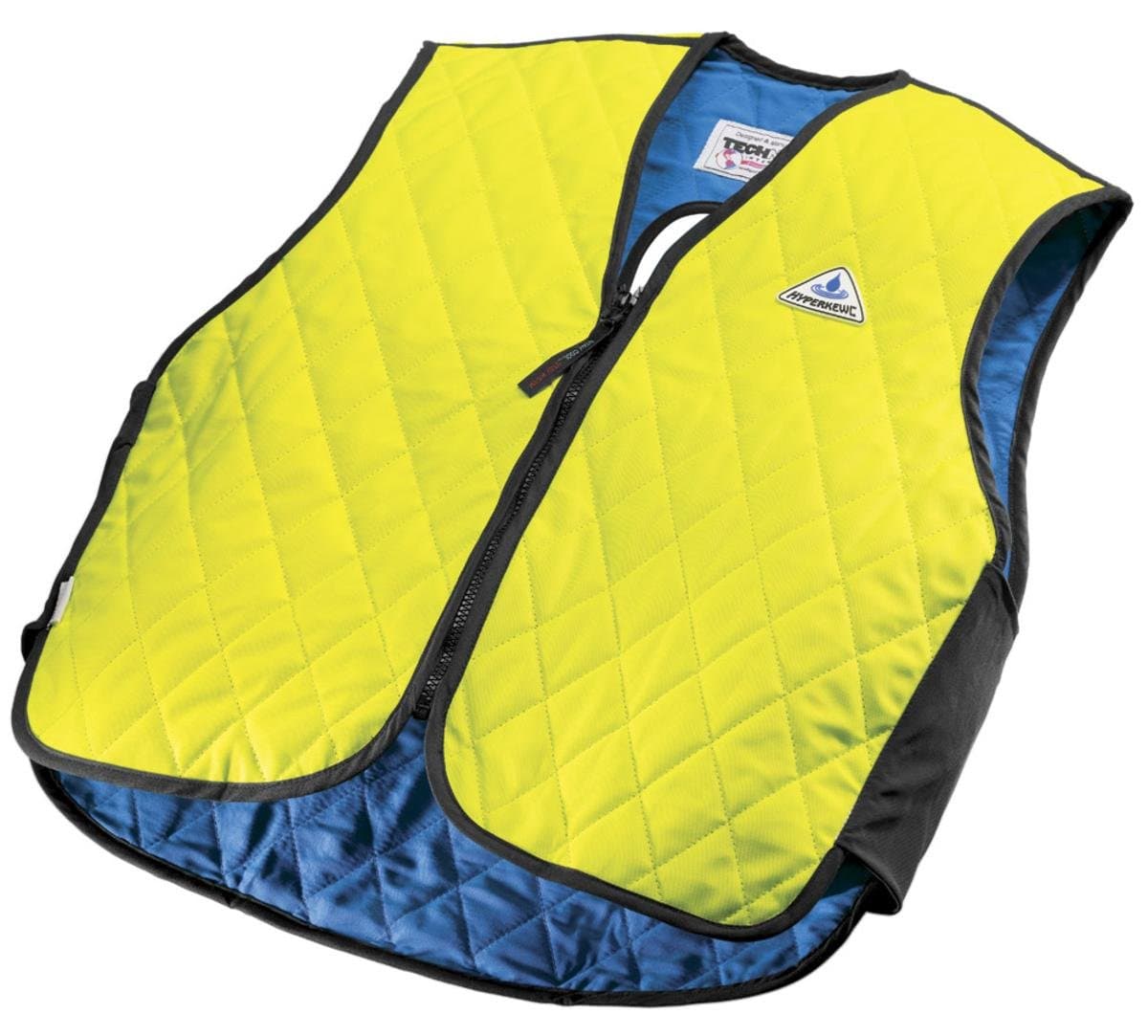 6529-HV-SH-M Hyperkewl Evaporative Cooling Fall Prevention Vest, Hi-Viz Lime, Medium, 10 Per Case