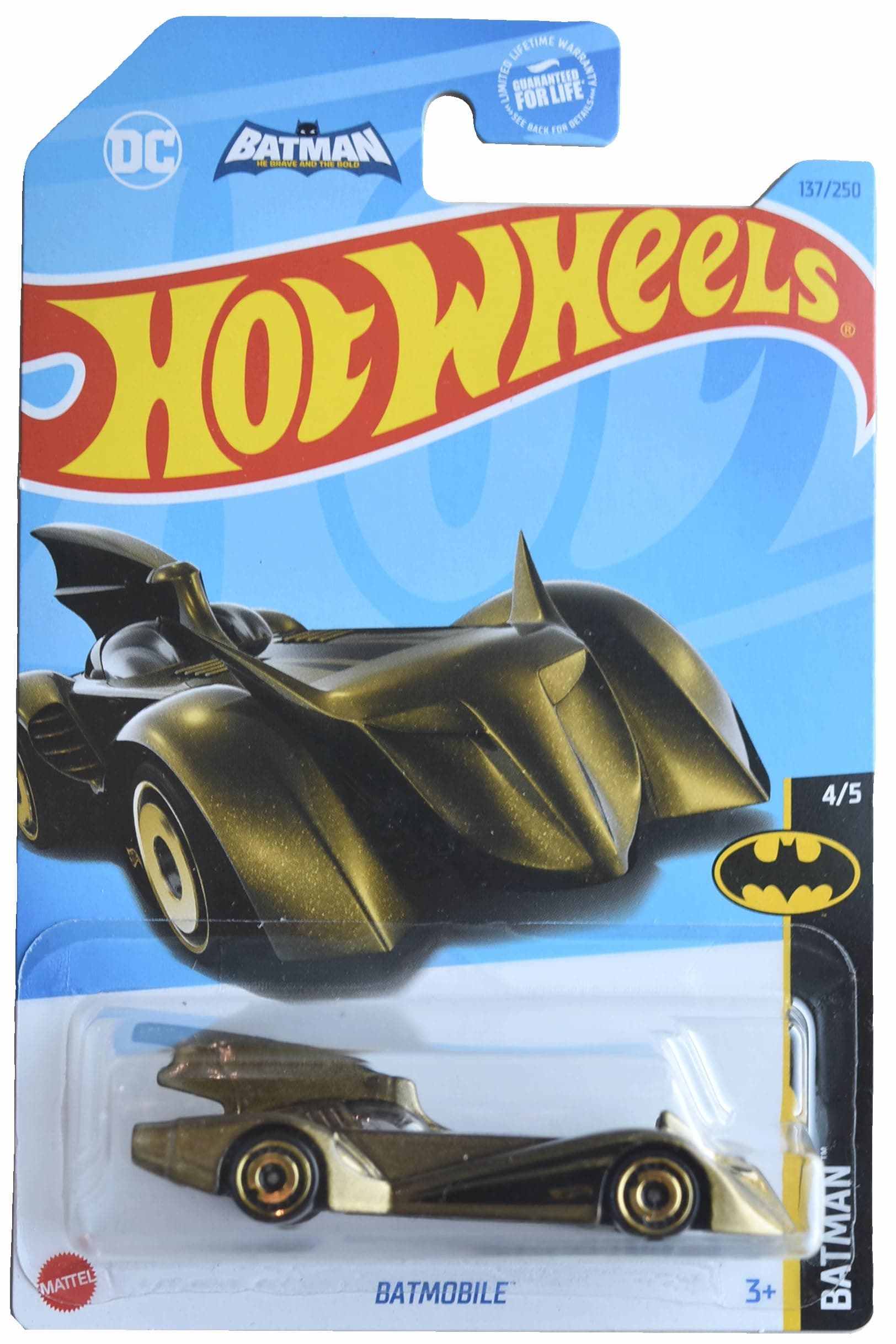 Batmobile, Batman 4/5 [gold] 137/250