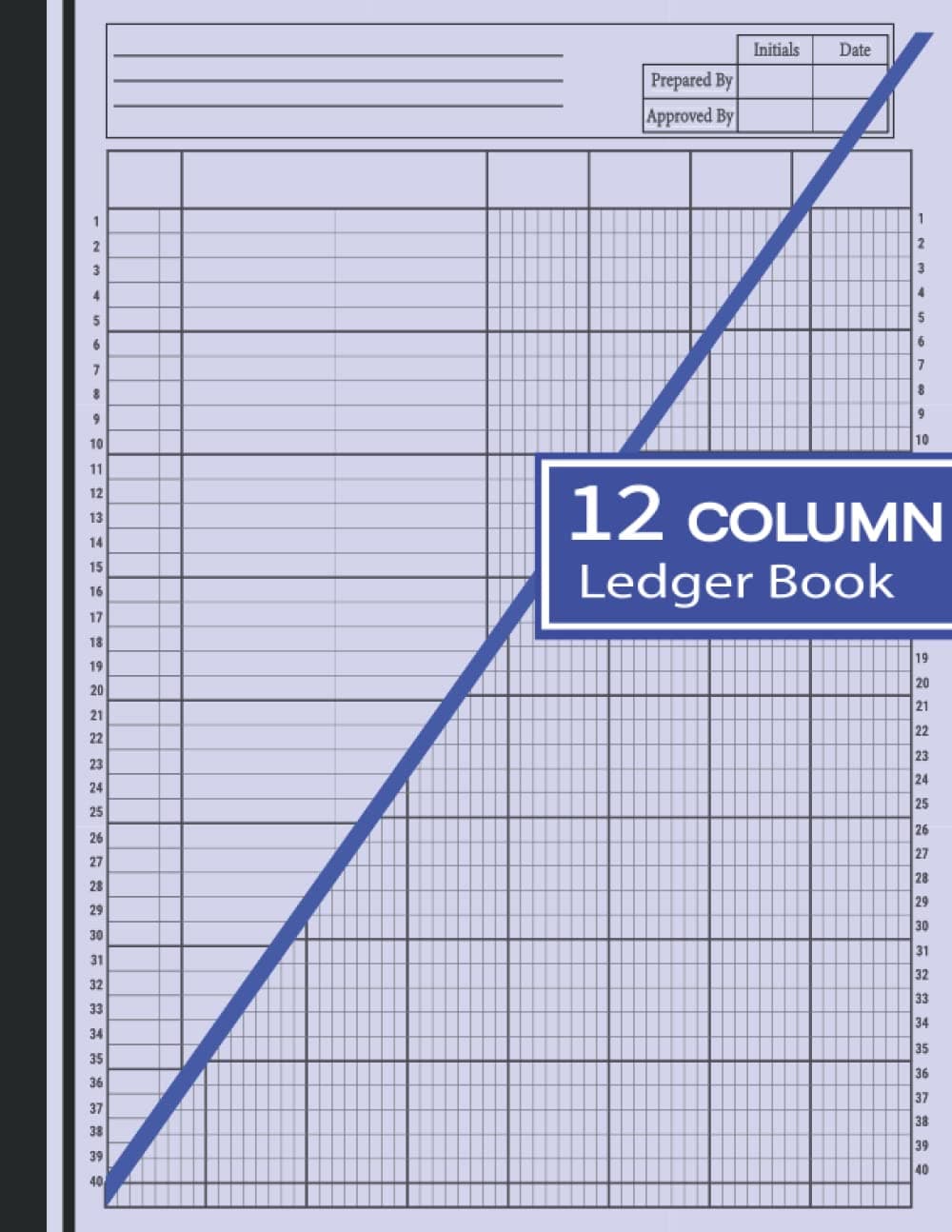 Independently published 12 Column Ledger Book: Account Journal 120 Pages (8.5" x 11") inches (large size), Ledger Book for Small Business and Personal Use (Journal White Paper)