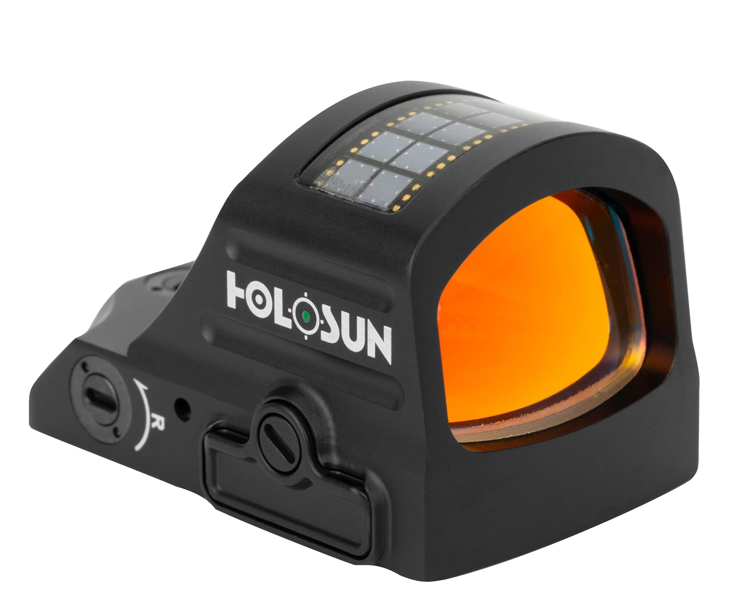 HOLOSUN HE507C-GR X2 / HS507C X2 2 MOA Dot & 32 MOA Circle Open Reflex Pistol Sight - Durable Shake-Awake Solar Failsafe Parallax-Free Aluminum Sight for Full-Sized Handguns - Green & Red Dot Options