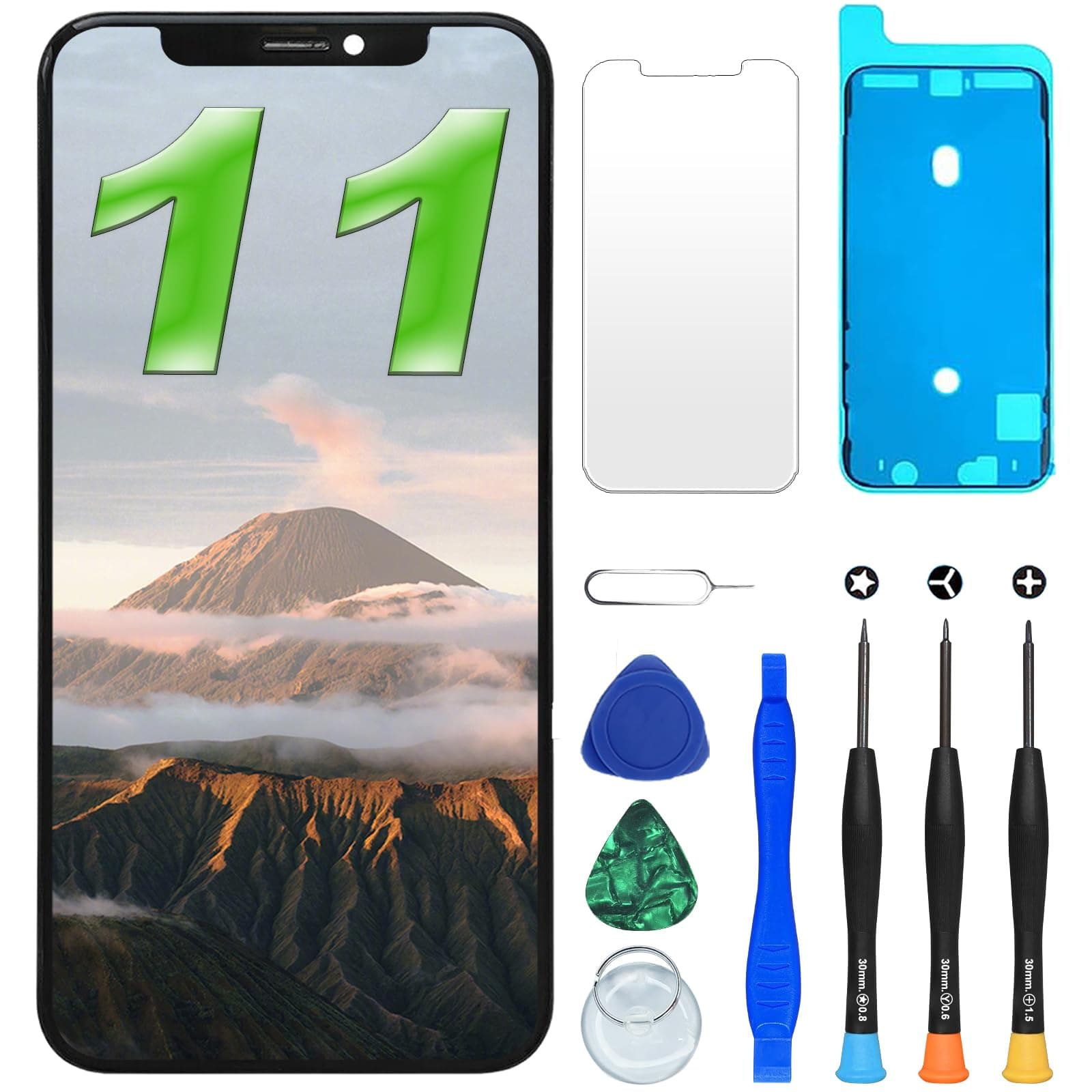 DIGI4U LCD for iPhone 11 Screen Replacement, 6.1'' [3D Touch][Small Notch] Screen for iPhone 11 Display Digitizer Assembly, with Repair Tools for iPhone 11 LCD