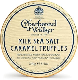 Charbonnel et Walker Milk Sea Salt Caramel Truffles, 8.5 Ounce