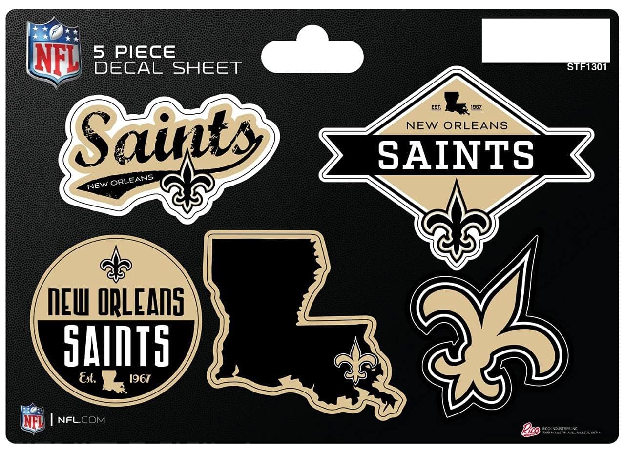 Rico IndustriesNFL 5-Pc Sticker Sheet