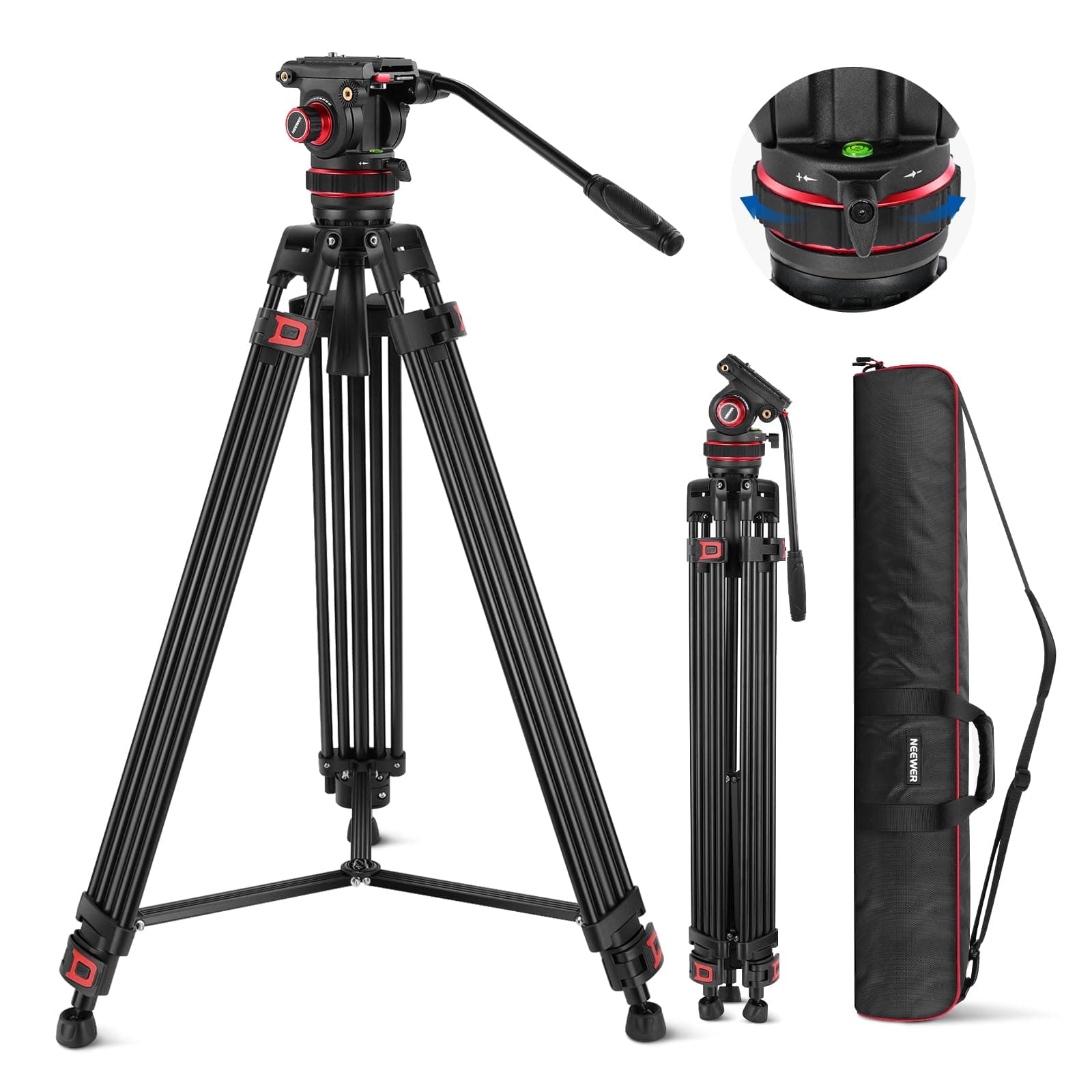 74" Video Tripod