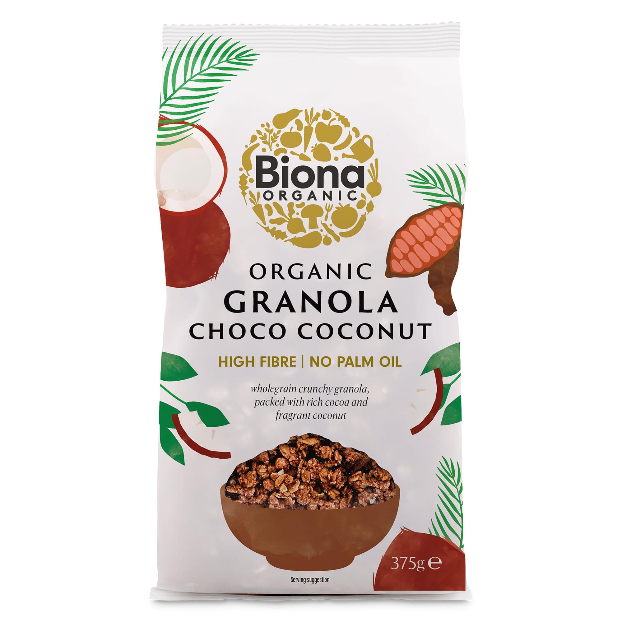 Organic Choco-Coconut Granola, 375g