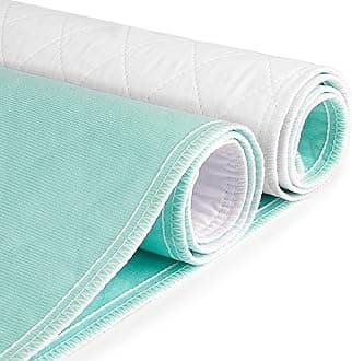 CoolShields Waterproof Bed Pads Incontinence 34'' x 52'' (1 Pack) Washable Reusable Bedwetting Mattress Protector Pad for Kids, Adults, Elderly, and Pets