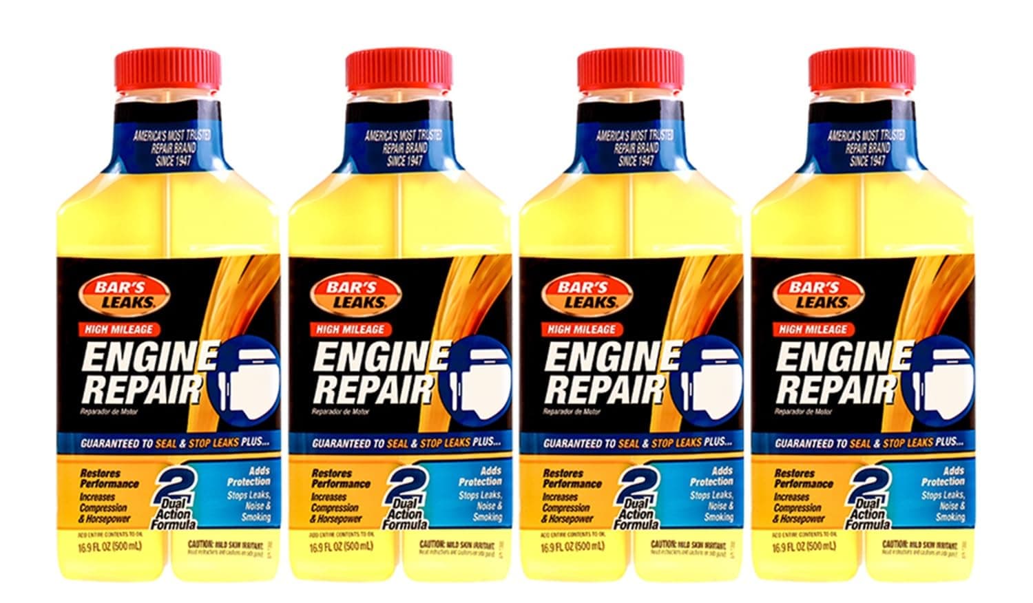 Bar's Leaks 1000-4PK Engine Repair - 16 oz., (Pack of 4)