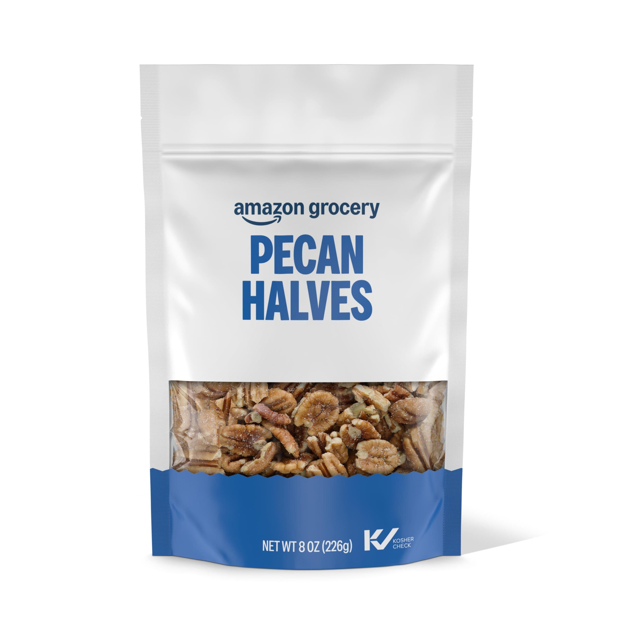 Pecan Halves, 8 Oz (Previously Happy Belly, Packaging May Vary)