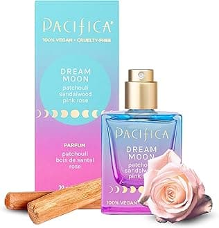 Dream Moon Womens Spray Perfume 1 fl oz – Long-Lasting Floral Woody Fragrance for Her - Rose, Patchouli, Sandalwood – 100% Vegan, Cruelty-Free, Phthalate-Free Fragrance