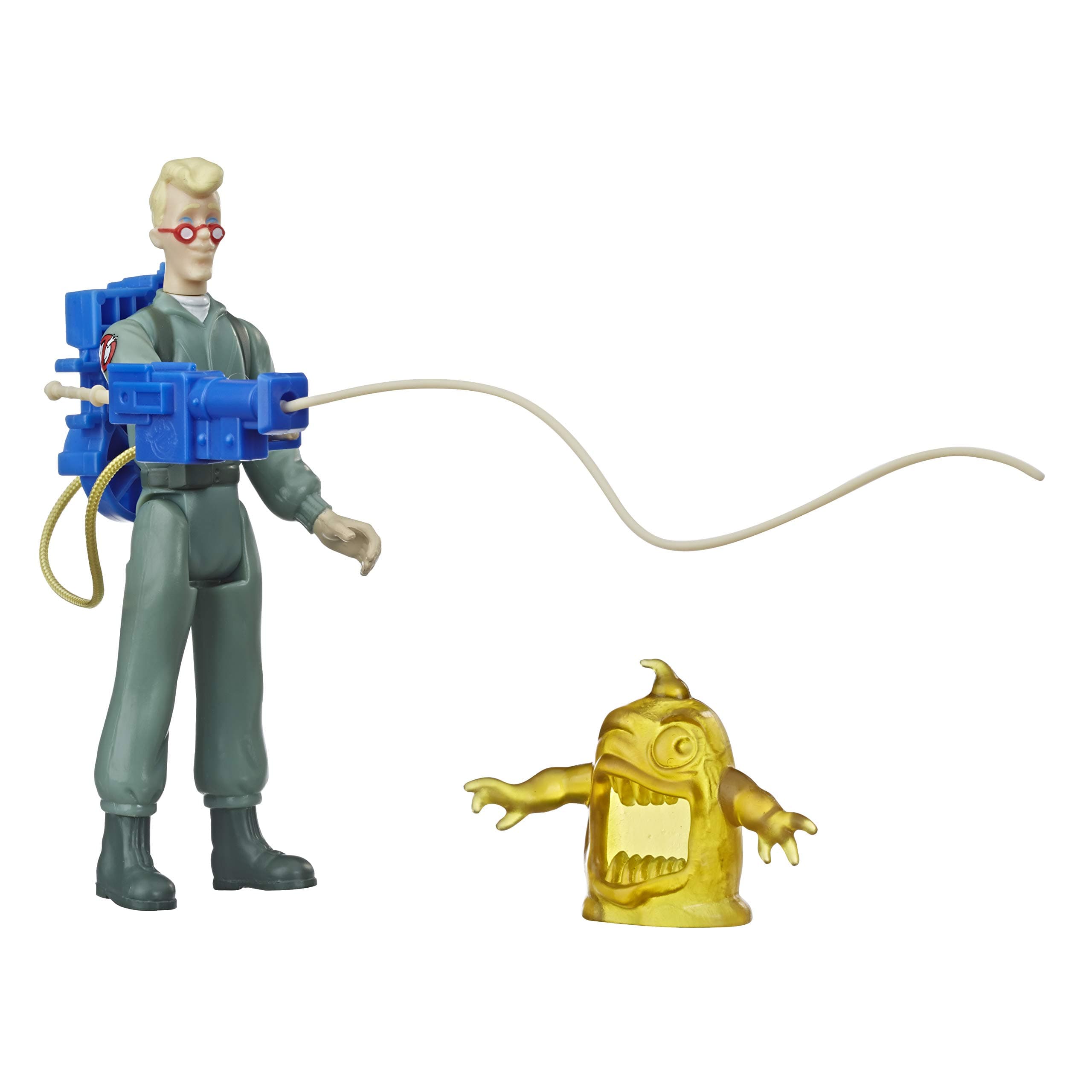 Kenner Classics Egon Spengler and Gulper Ghost Retro Action Figure Toy with Accessories Great Gift for Collectors and Fans