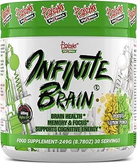 Infinite Brain Nootropic Game Changer. Compete Win (Plato's Lemon Punch, 30 Serving)