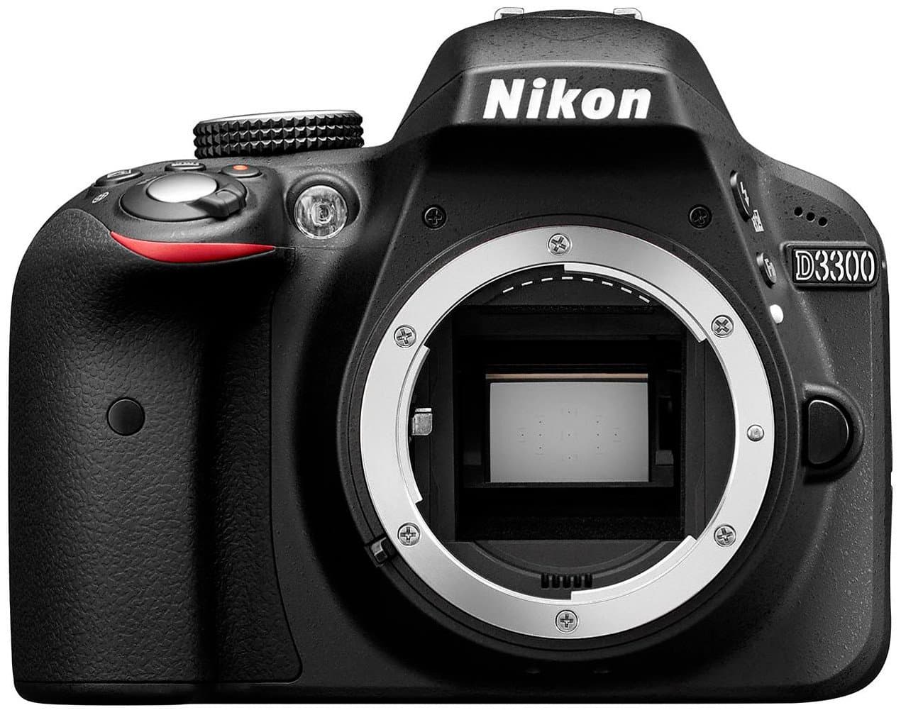 Nikon D3300 Digital SLR Camera (24.2 MP, 3 inch LCD) - Black