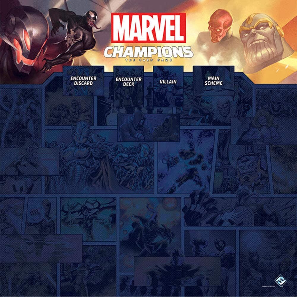 Marvel: 1-4 Player Game Mat