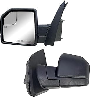 Fits Ford F150 Driver Side Mirror Replacement Side View Mirror Fits Ford F150 2015 2016 2017 2018 2019 2020 w/Heated 5pins