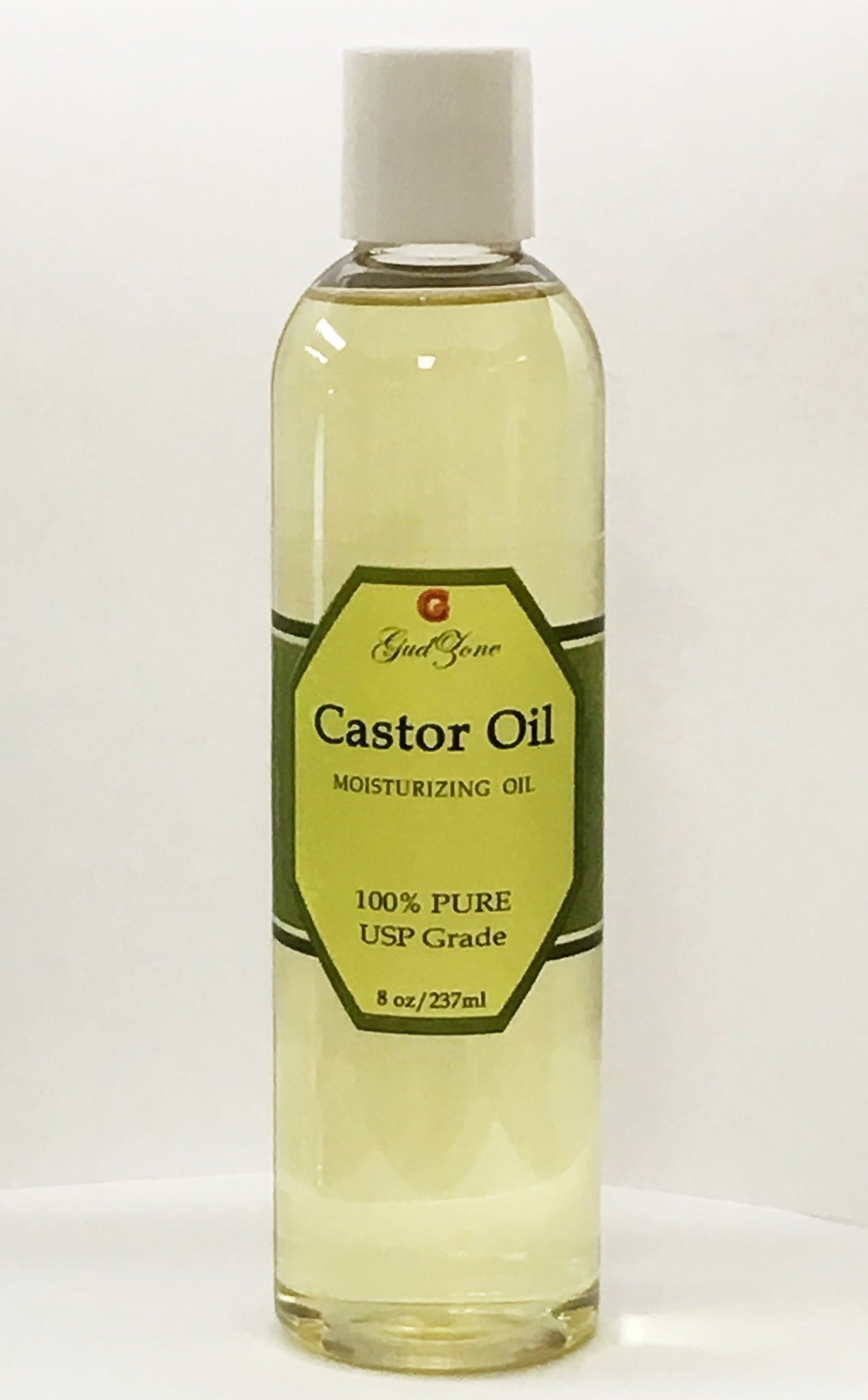 Castor Oil, 100% Pure, 8 oz