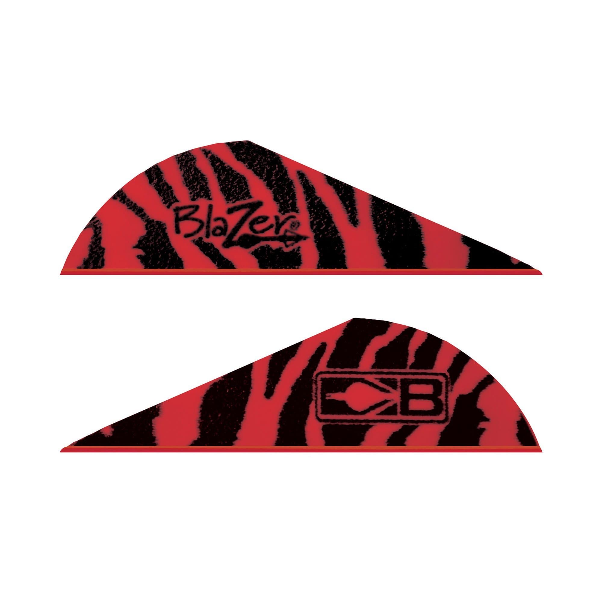 Bohning Red Tiger 2" Blazer Vanes - 100Pk