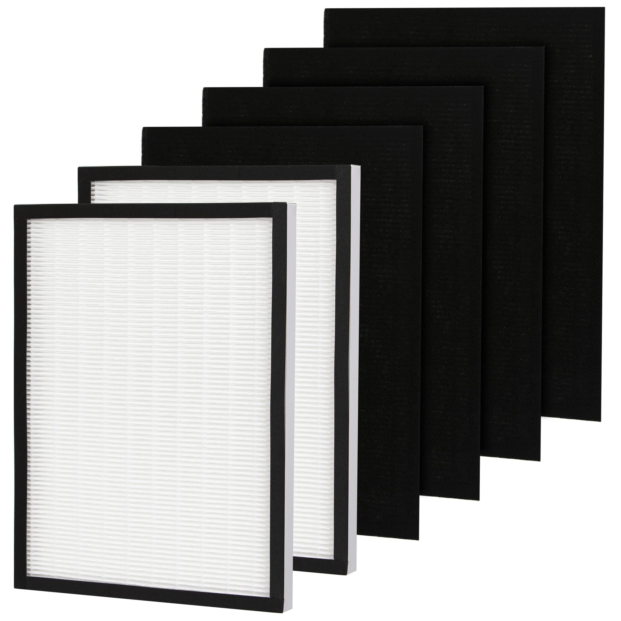 Climestar H13 HEPA Filter Replacement Compatible with Sears/Kenmore 83190 Air Filters fits Kenmore Air Cleaner Models 85250 and 83250 (2-Pack HEPA, 4-Pack Prefilters)
