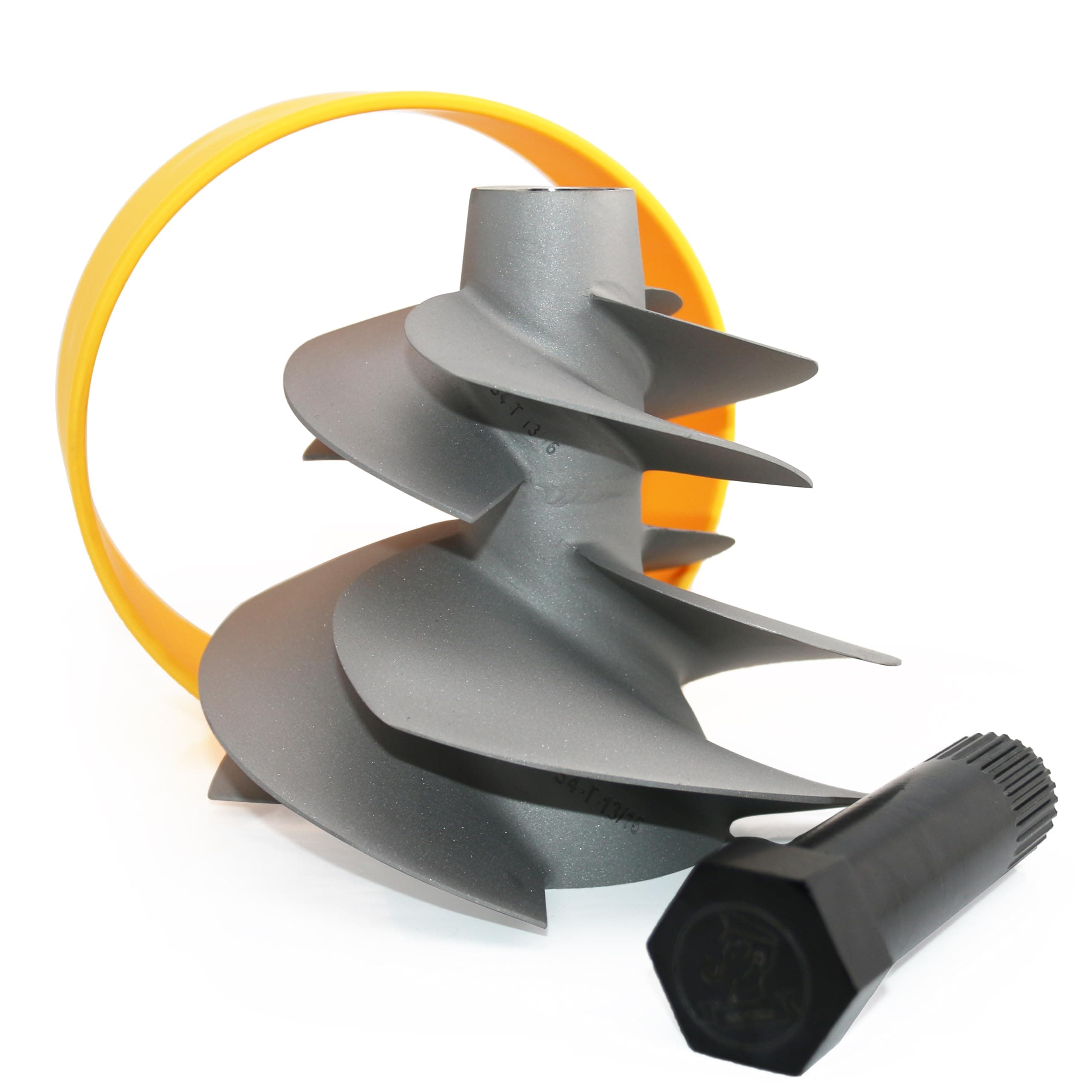 CAPTAIN Twin Impeller Replace for Solas SX4-TP-13/16, fit Sea-Doo Personal Watercraft (PWC) RXP-X 300, RXT-X 300, GTX Limited 300 (2016-new) Jet Ski Impellers with Wear Ring and Wrench