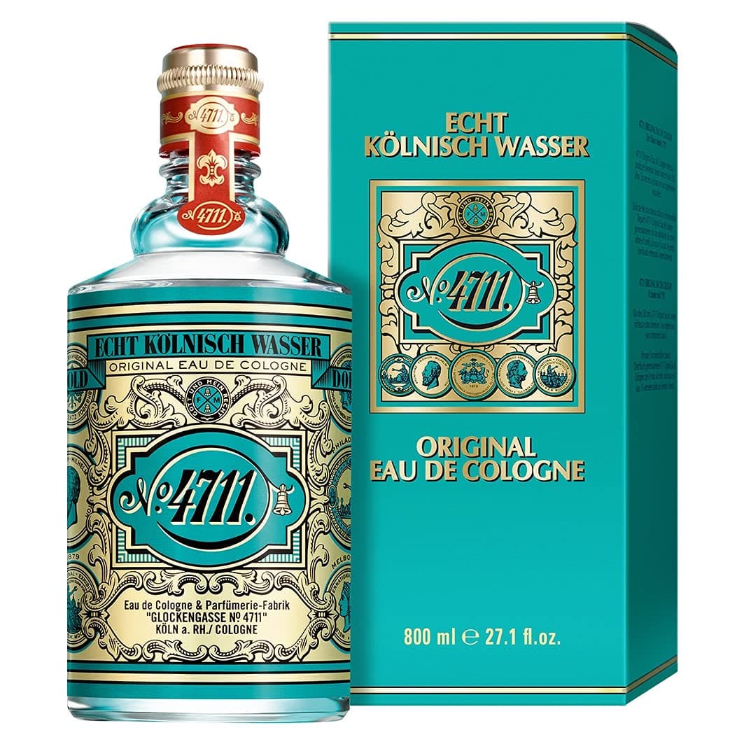 4711 Echt Kolnisch Wasser Original Eau de Cologne for Men | Classic Citrus Fragrance | Long-Lasting Refreshing Scent | 800ml